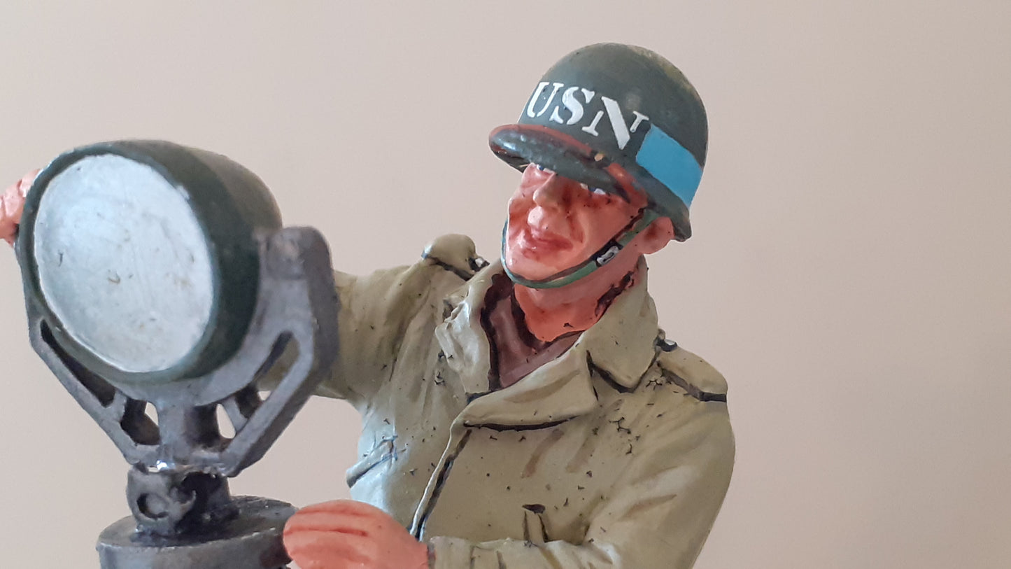 King and country Dd132 Ww2 D-day Us Navy Beach Master boxed Wb
