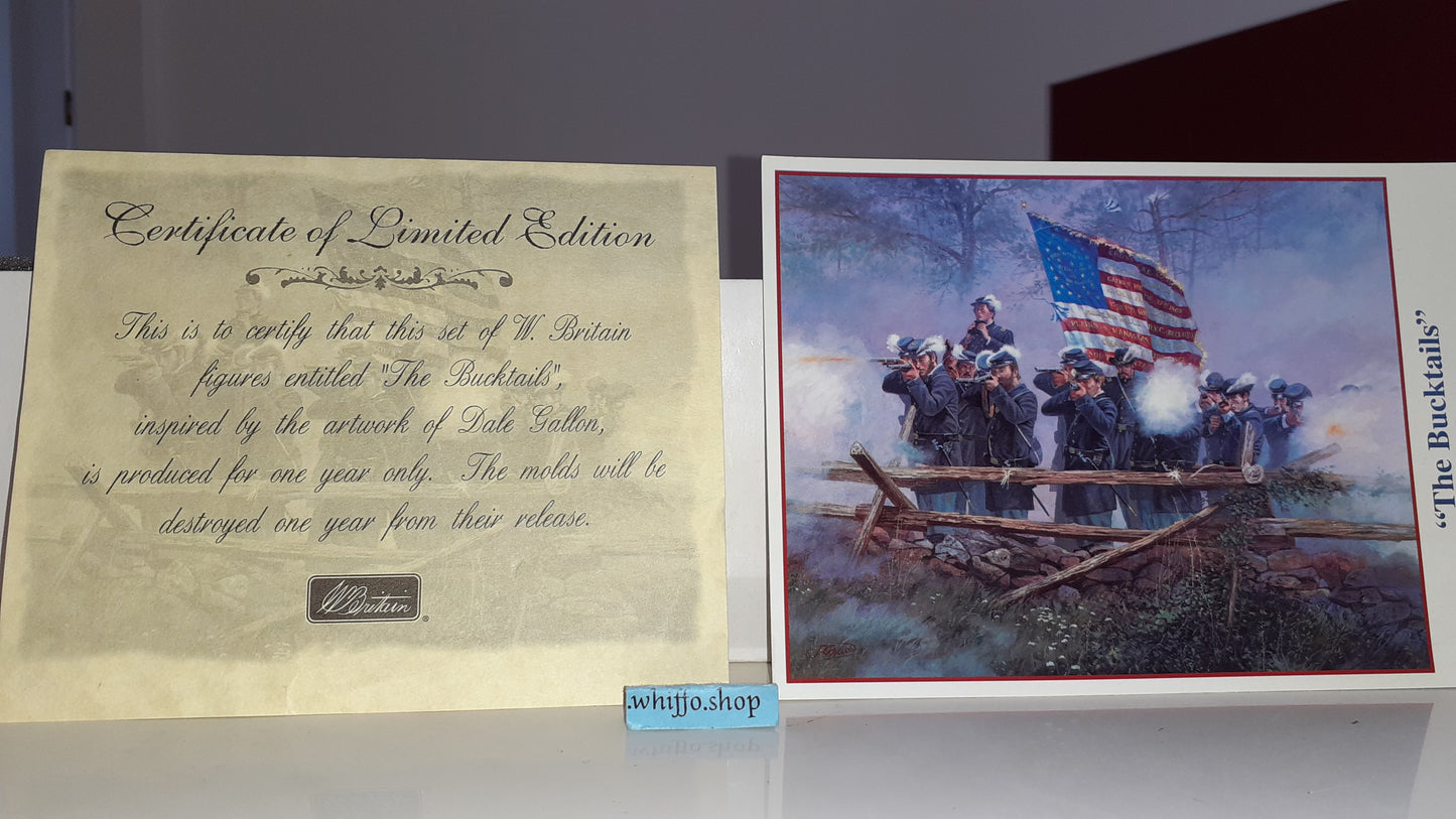 Britains 17577 Acw Union Bucktails Ltd Edition 2005 boxed 1:32 S565