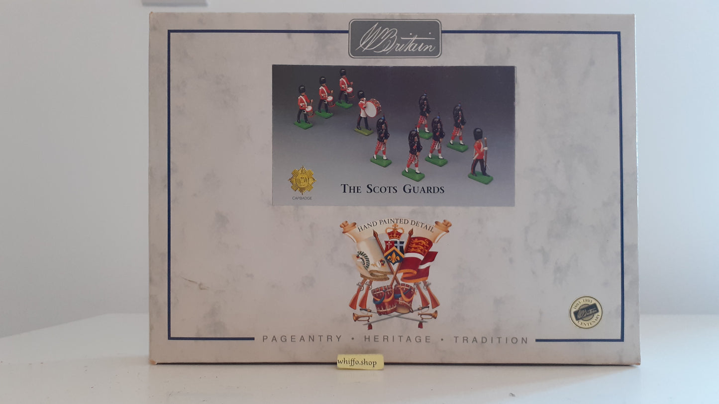 Britains 5305 scots guards band 1991 pipers ceremonial boxed s725