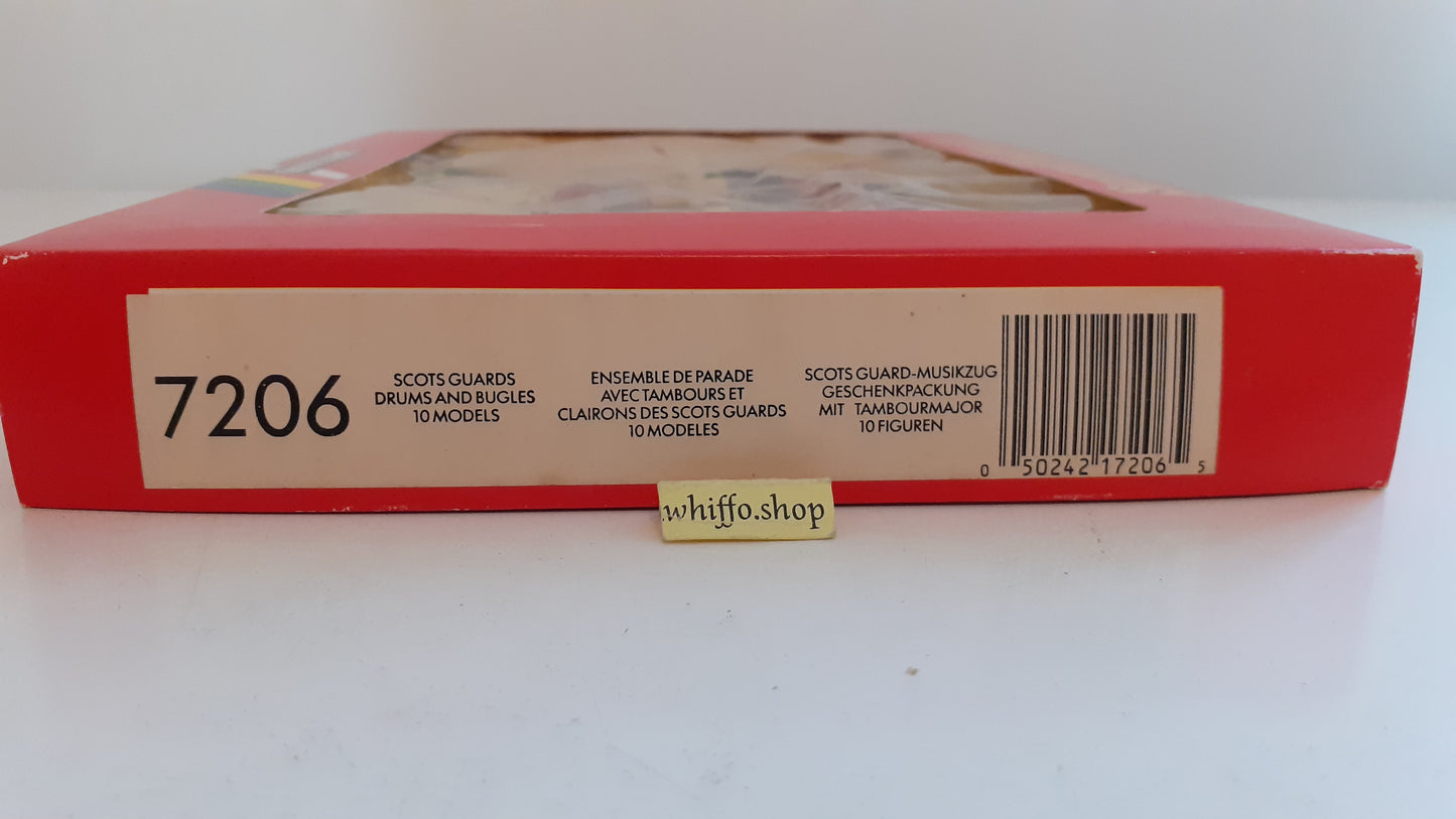 Britains 7206 scots guards band red box 1980s ceremonial S725