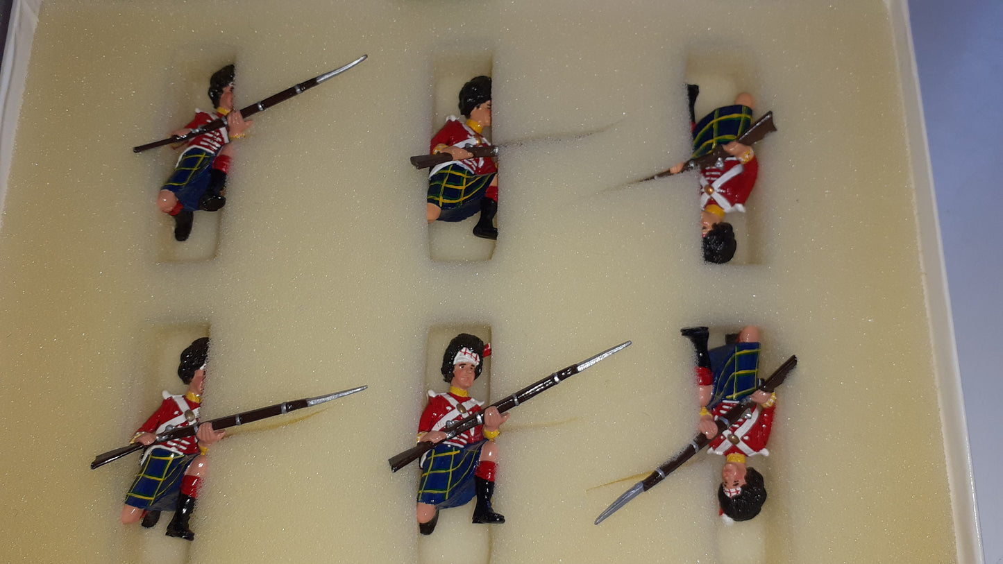 trophy miniatures 1991 Wa19 Gordon highlanders Waterloo Napoleonic 1:32 Box S854