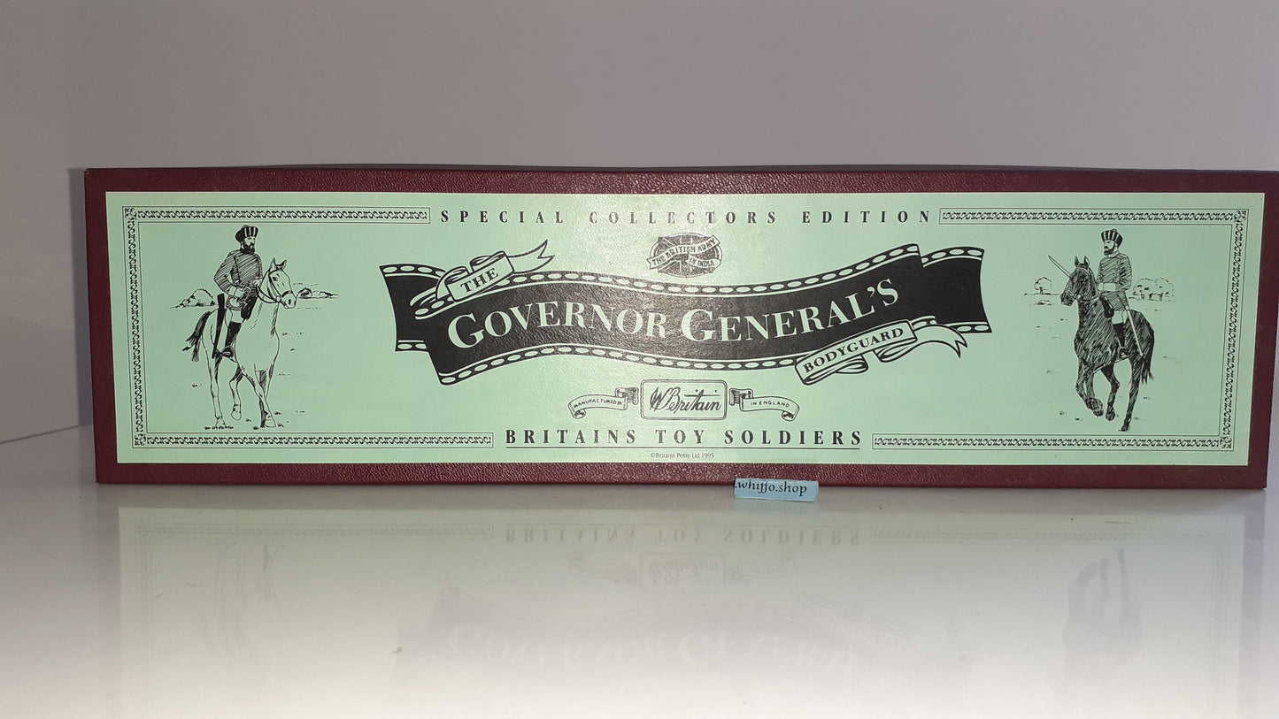 Britains 8843 Governor Generals Bodyguard Indian cavalry 1995 1:32 Boxed S725