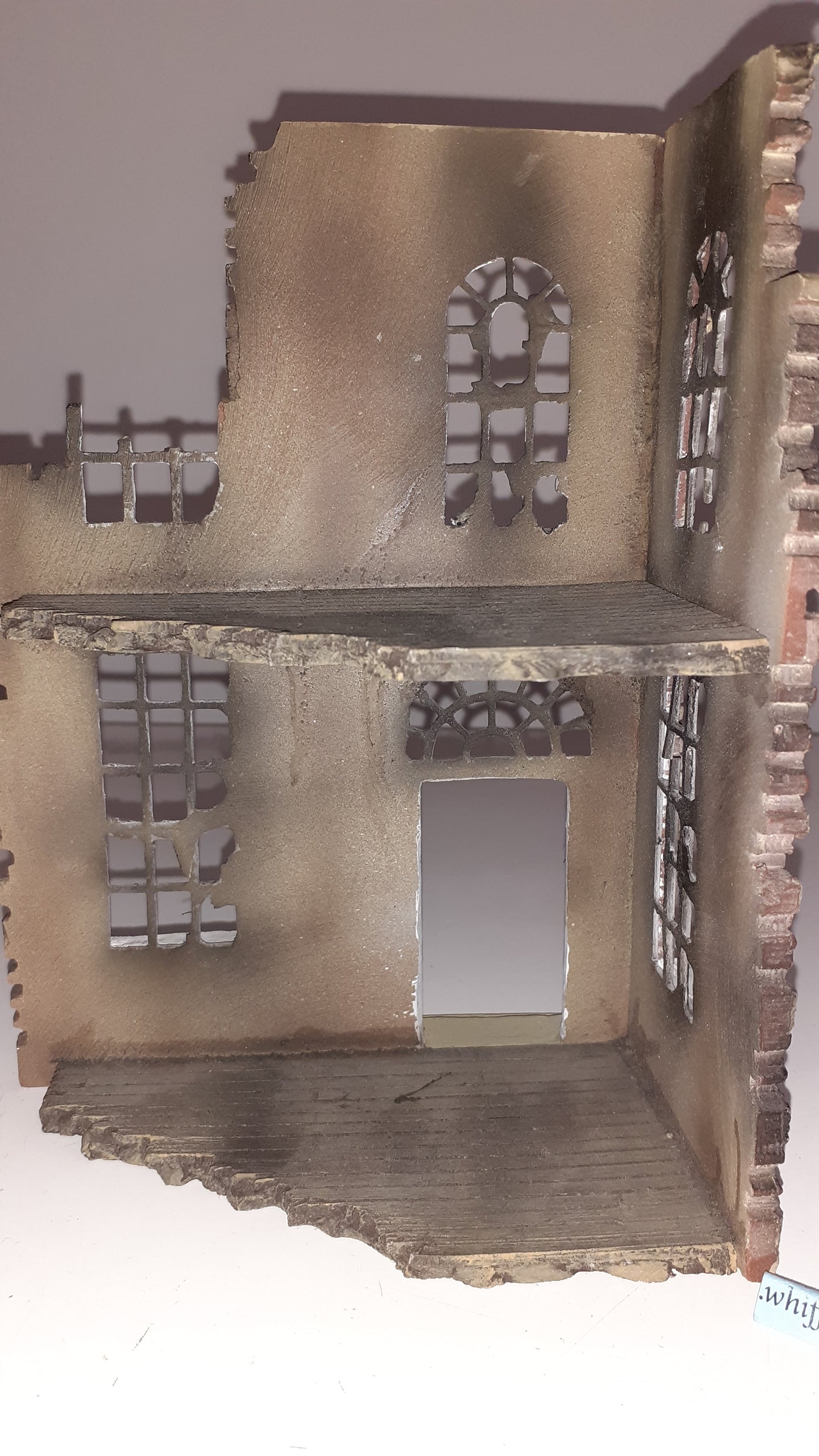 Jg Miniatures Town House Ruin Ww1 Ww2 M5 No box 1:30 Wb