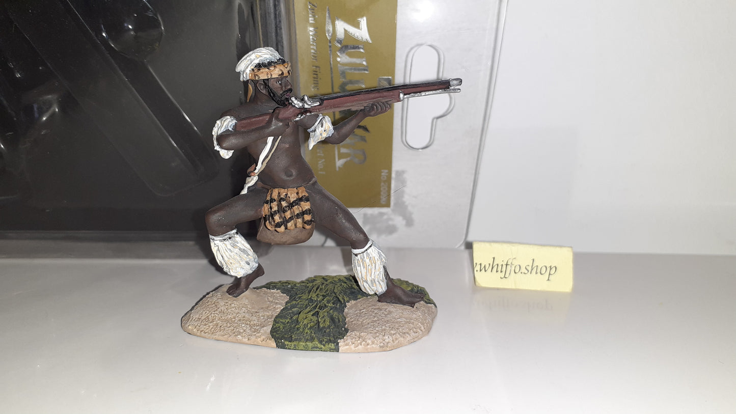 Britains 20090 Zulu wars Zulu Firing Flintlock 1:32 2013 boxed B10