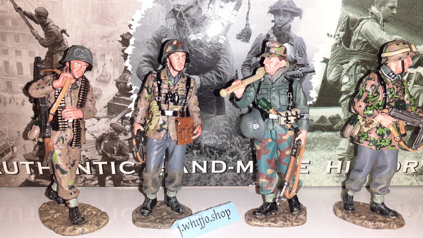 king and country wss58 ww2 German 1944 Fighting Patrol 2003 1:30 metal Wdb97