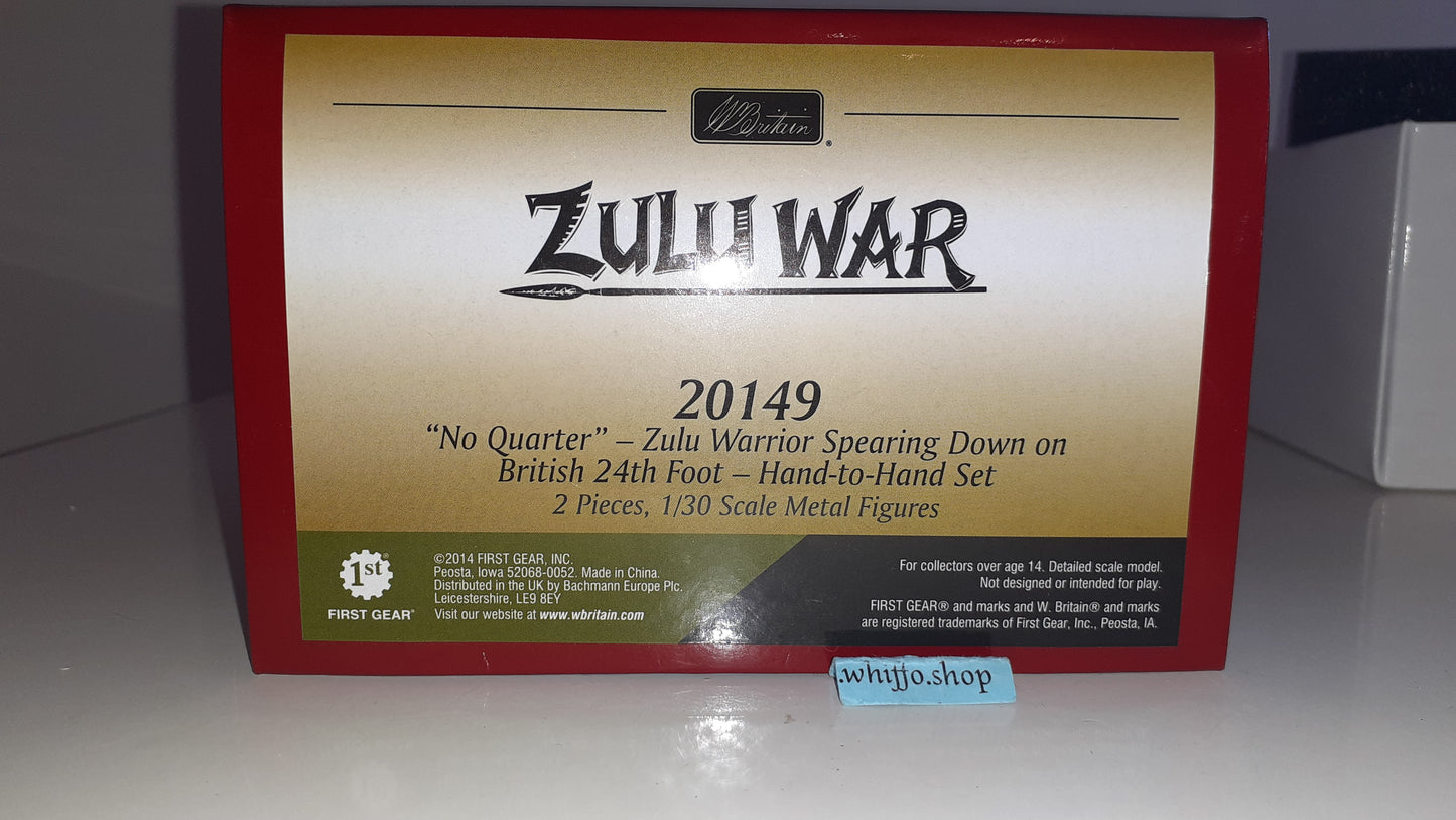 Britains 20149 Zulu War 24th Foot No Quarter 2014 s768