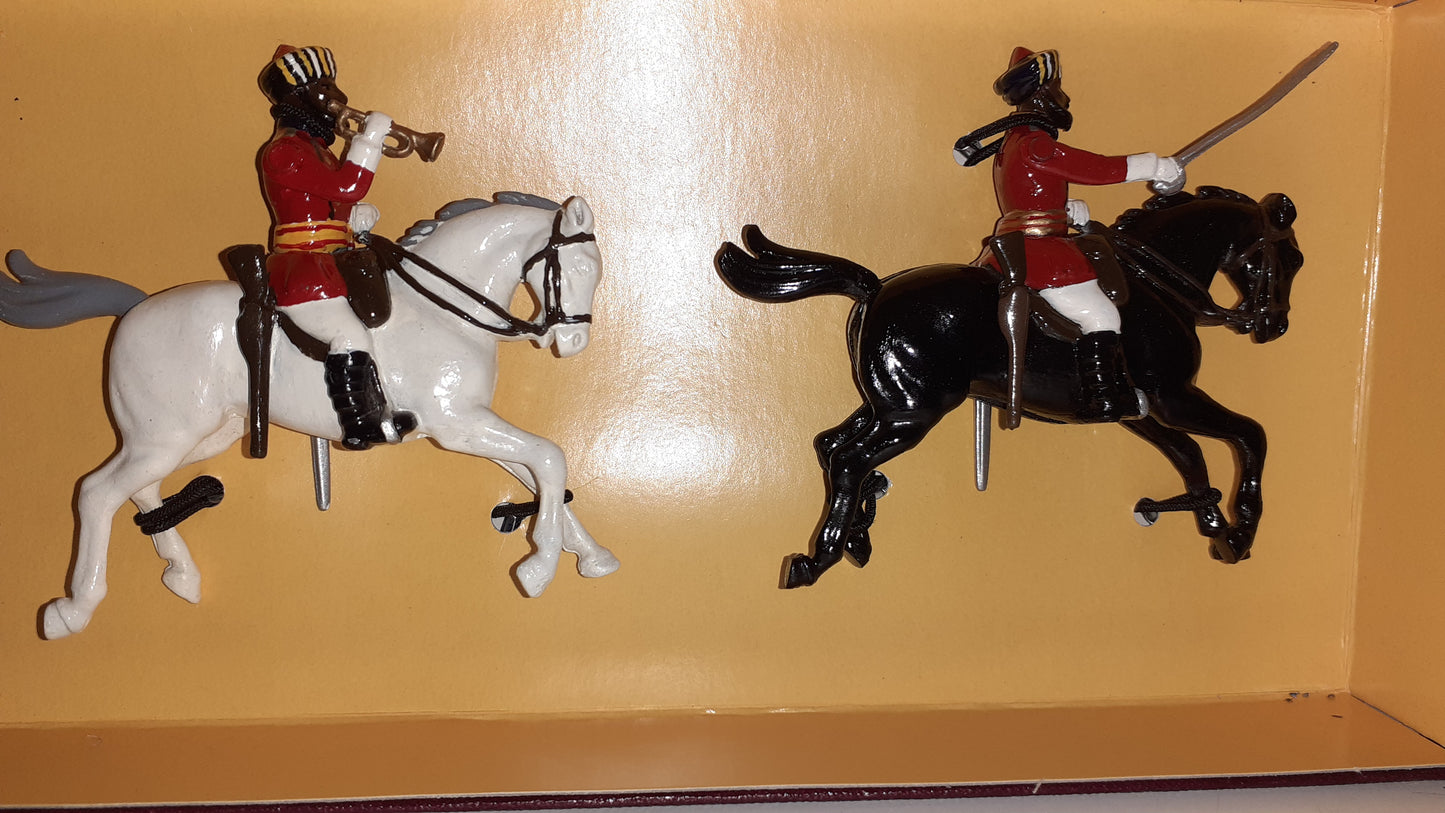 Britains 8843 Governor Generals Bodyguard Indian cavalry 1995 1:32 Boxed S725