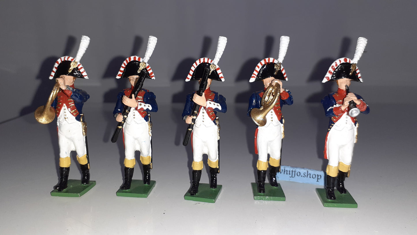 Tradition Of London Napoleonic French Band Britains Compatible x 1:32 S720