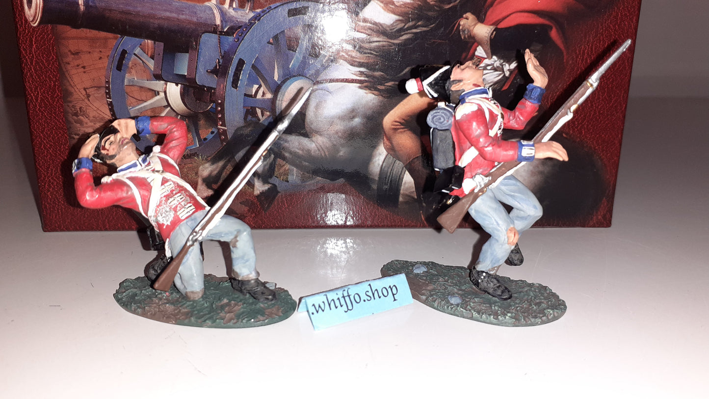 Britains 17299 2001 British Casualties Waterloo Napoleonic 1:32 metal boxd S8b for sale
