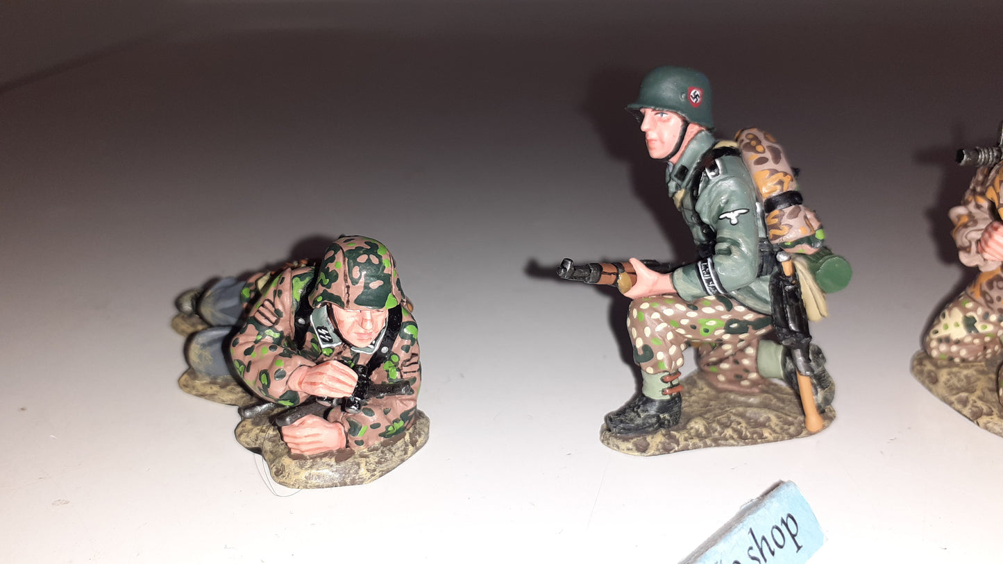 king and country wss51 ww2 German 1944 Mg42 Group 2003 1:30 metal Wdb97