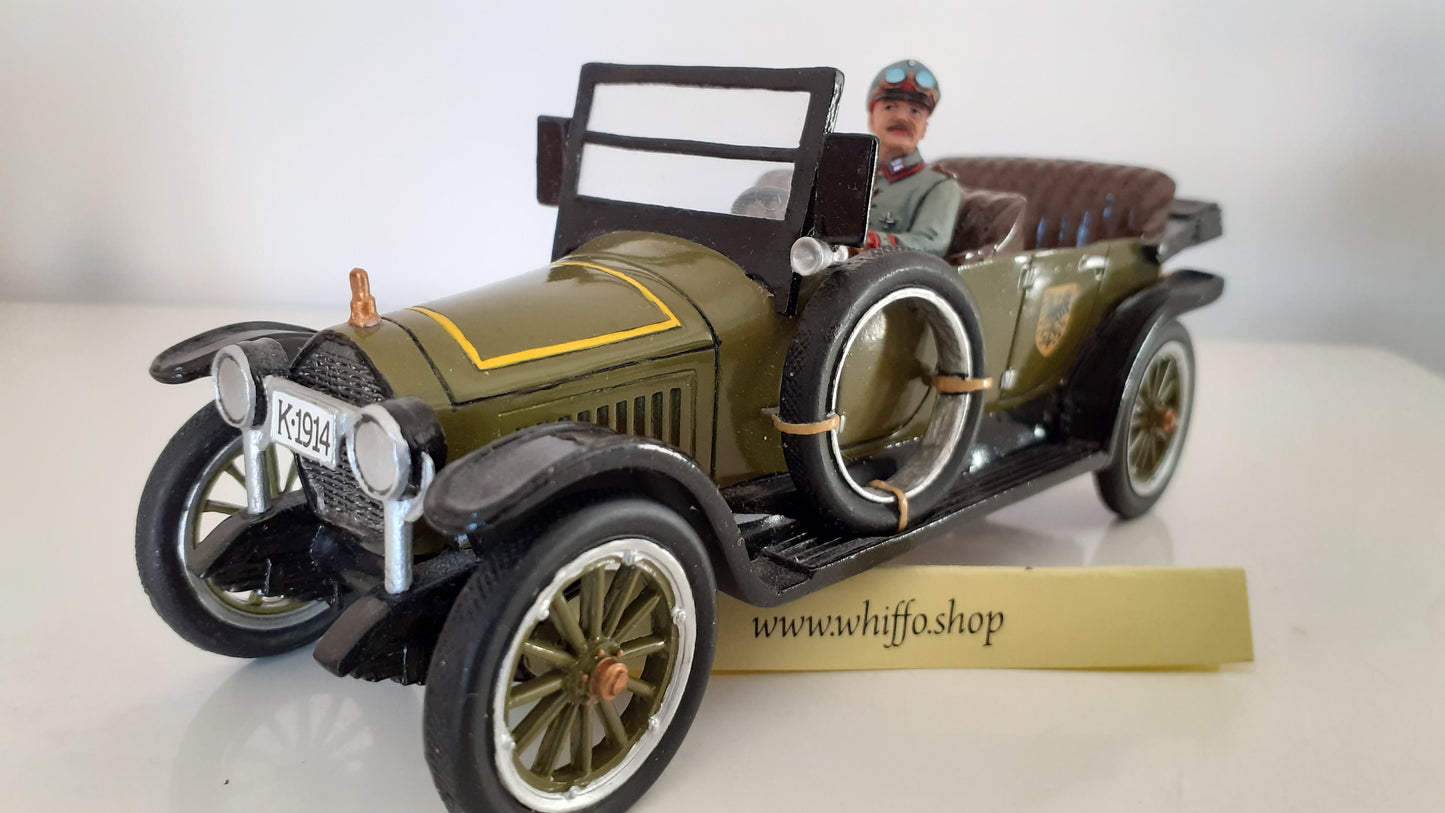 King and country ww1 Kaiser Staff Car Mercedes Knight Tourer boxd 1:30 Fw013 Wdb