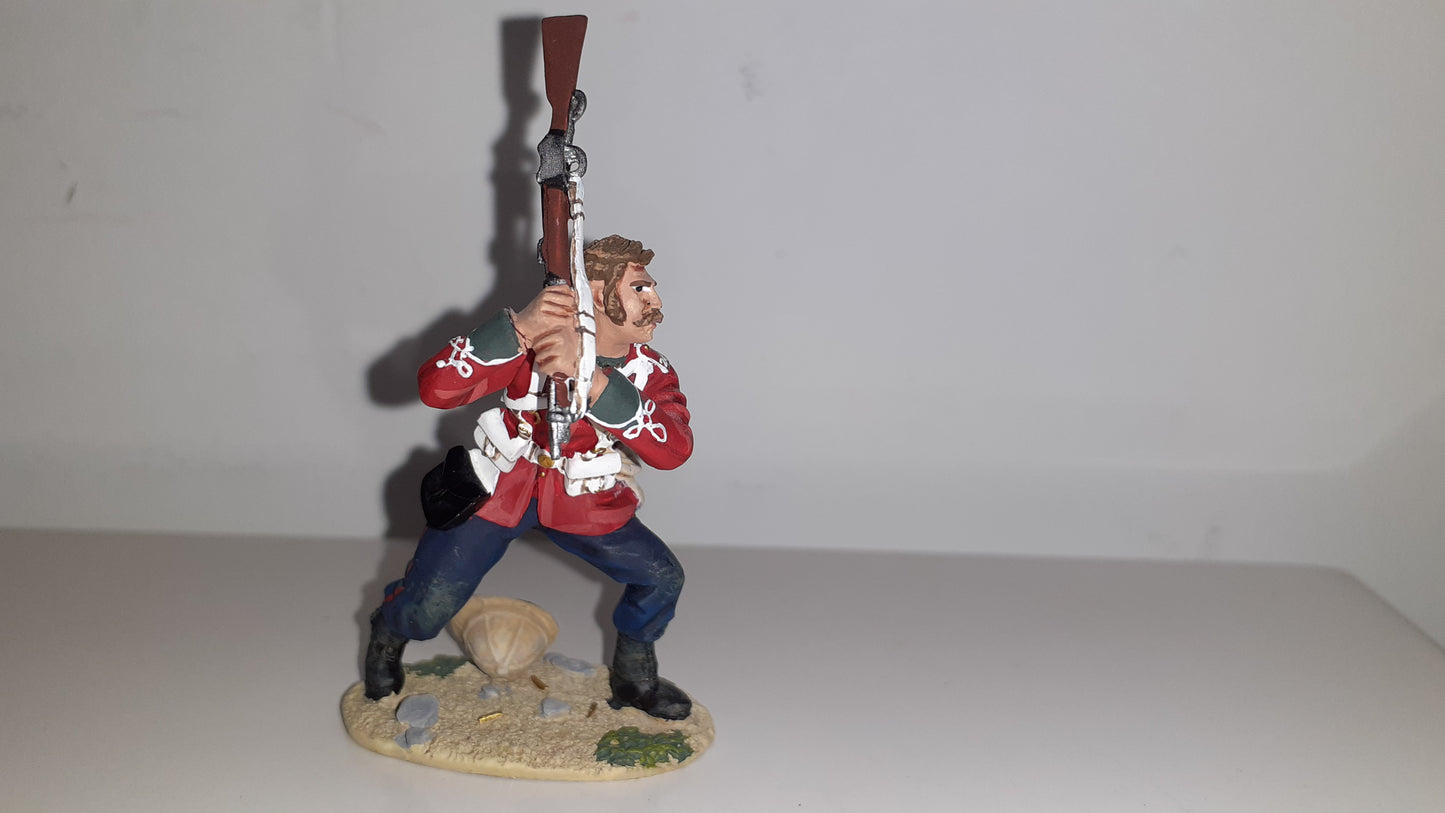 Britains 20074 Zulu wars 24th Foot Regt Clubbing 1:32 2010 boxed B11