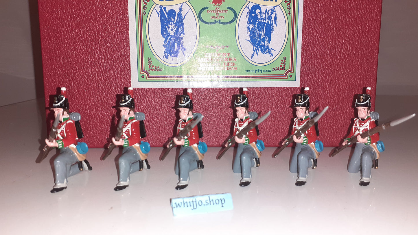 trophy miniatures 1991 Wa6 British Infantry Waterloo Napoleonic 1:32 box S2