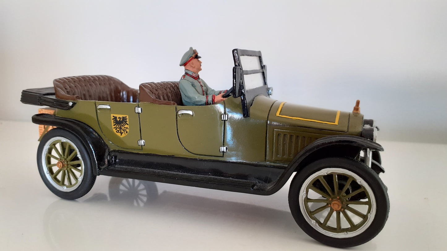 King and country ww1 Kaiser Staff Car Mercedes Knight Tourer boxd 1:30 Fw013 Wdb