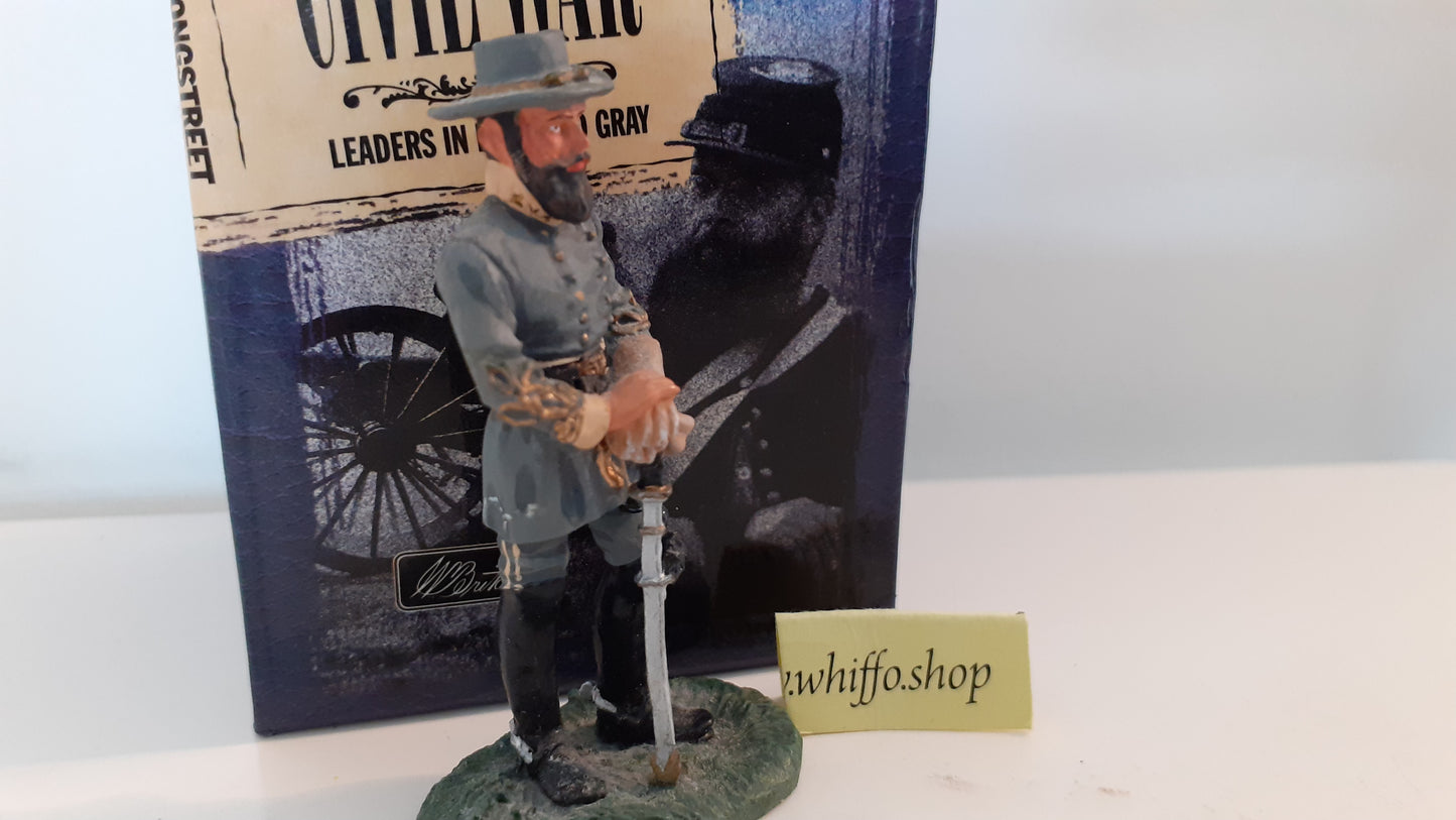 Britains 2011 00276 Acw Confederate James Longstreet boxed 1:32 B10