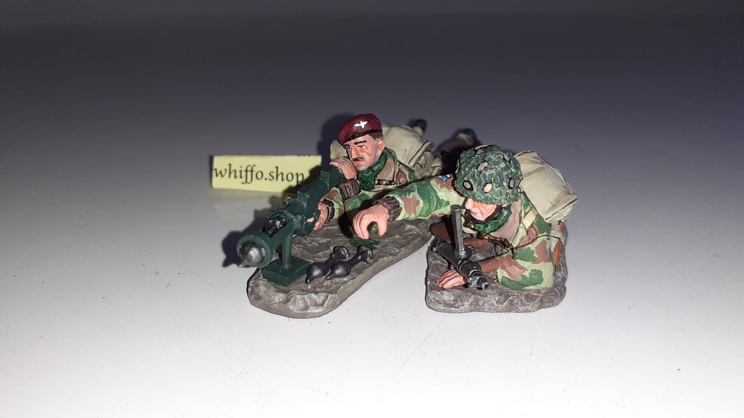 King and country Ww2 Mg018 Paras Piat Gun Arnhem 2010 boxed 1:30 S546