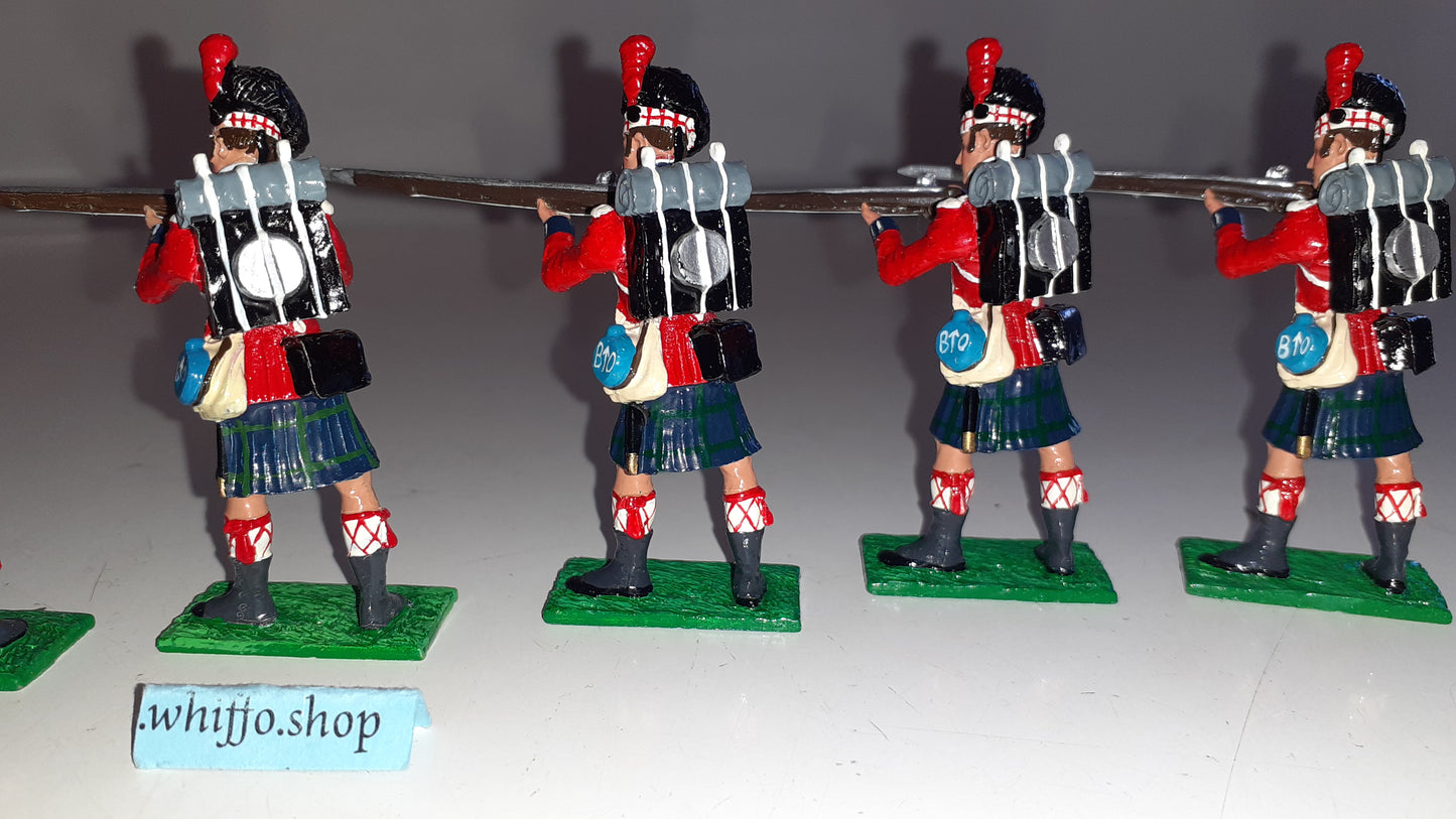 Little Legion Napoleonic Waterloo 42nd Black Watch Highlanders Wb9 Box 1:32 S645