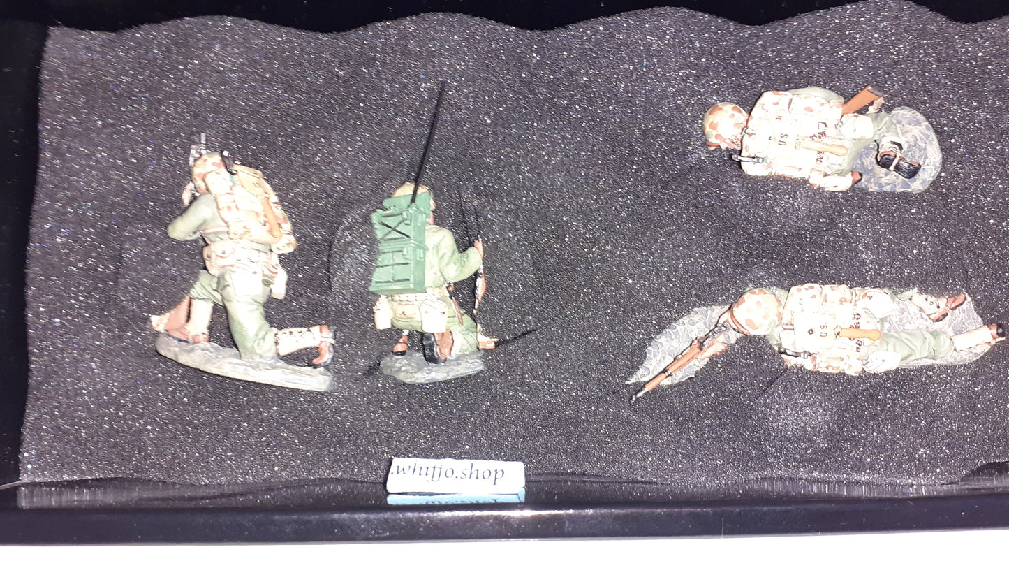 King and country ww2 iwj20 Radio usmc iwo jima boxed 2005 S572