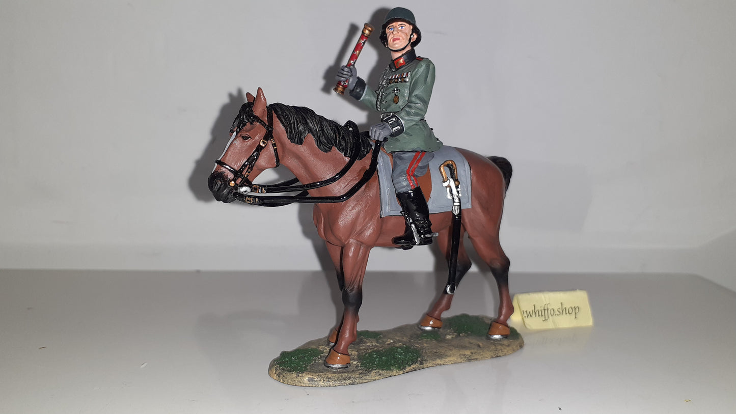 King and country Fob54 German Ww2 Marshal Von Manstein Mounted boxed 1:30 S6