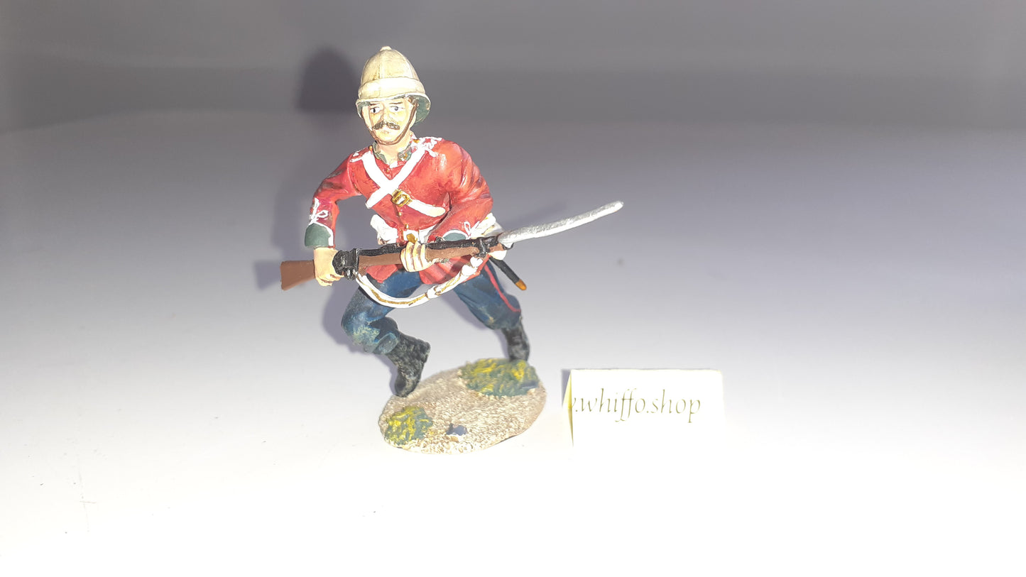 Britains 20087 Zulu wars 24th Foot Charging 1:32 2011 boxed B12