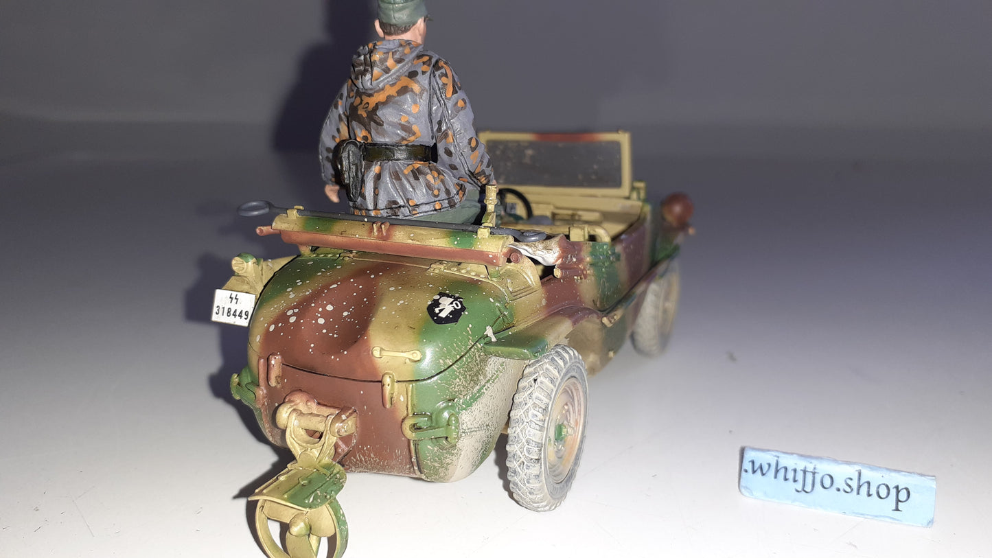 Britains 25051 Ww2 German Type 166 Schwimmwagen 12th S Division Crew S647