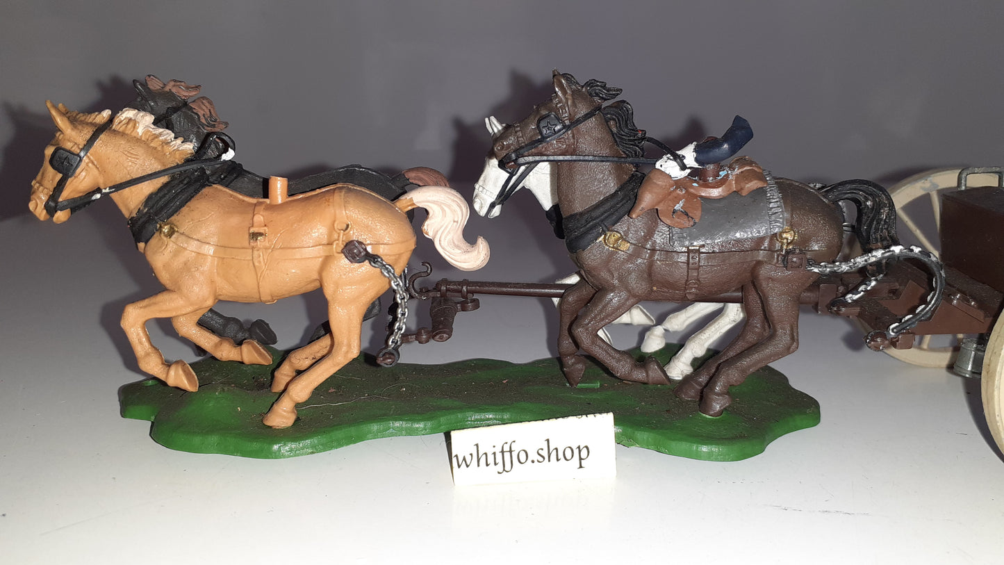 Britains deetail Swoppet Acw Gun Limber 1:32 Dc10