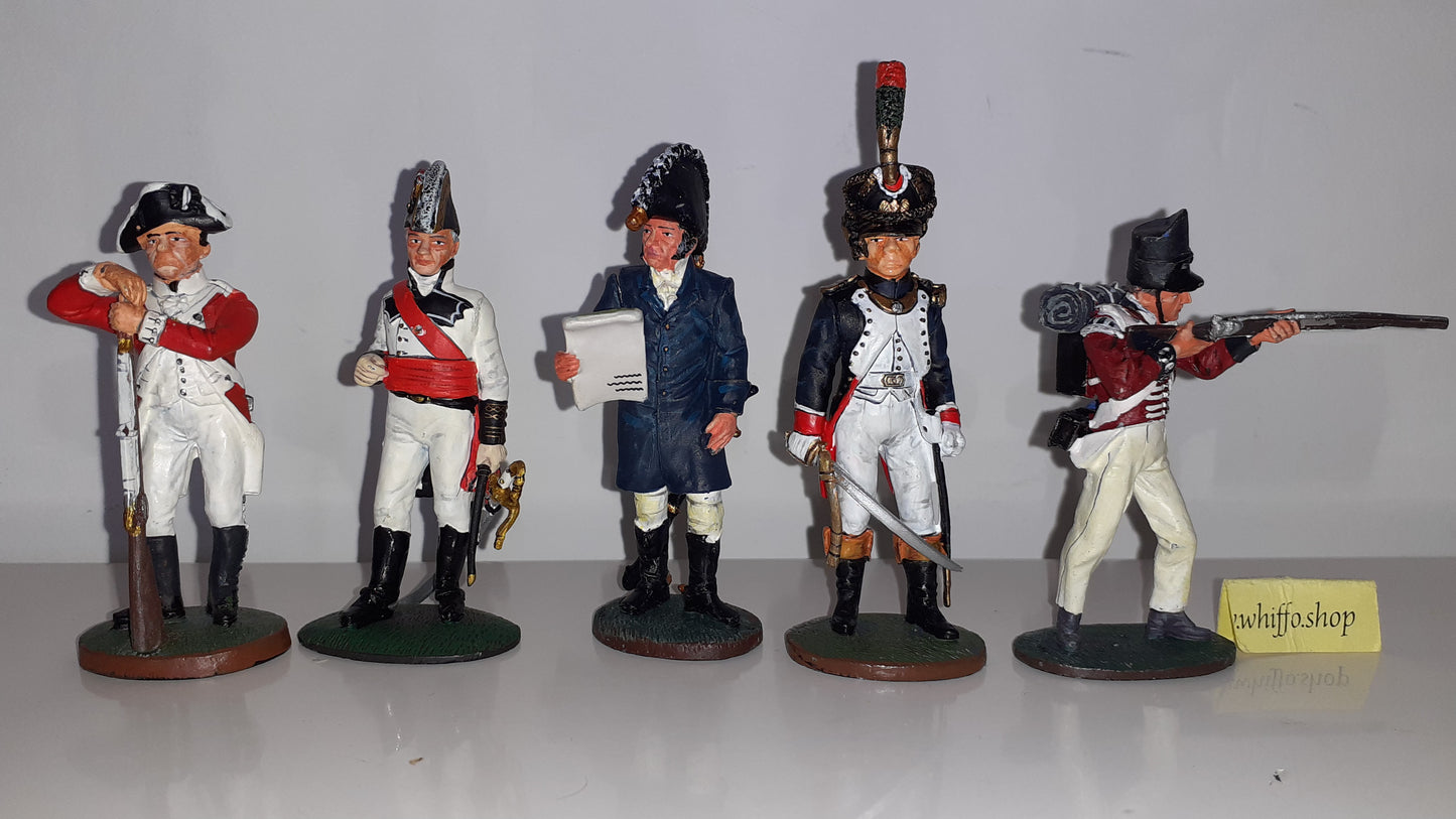 Del prado napoleonic wars waterloo 1:32 french Wellington Marine Coldstream B2