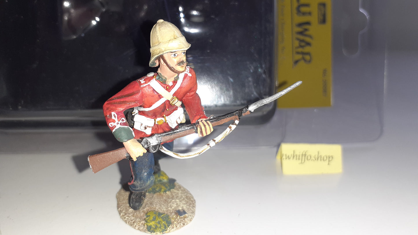 Britains 20087 Zulu wars 24th Foot Charging 1:32 2011 boxed B12