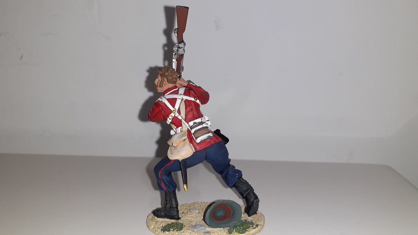 Britains 20074 Zulu wars 24th Foot Regt Clubbing 1:32 2010 boxed B11