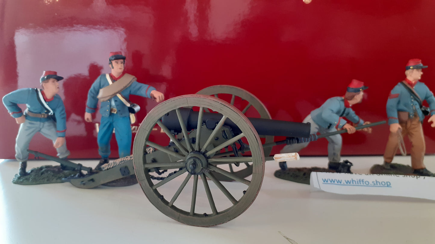 Britains 17669 2007 Acw Confederate Artillery boxed 1:32 S1