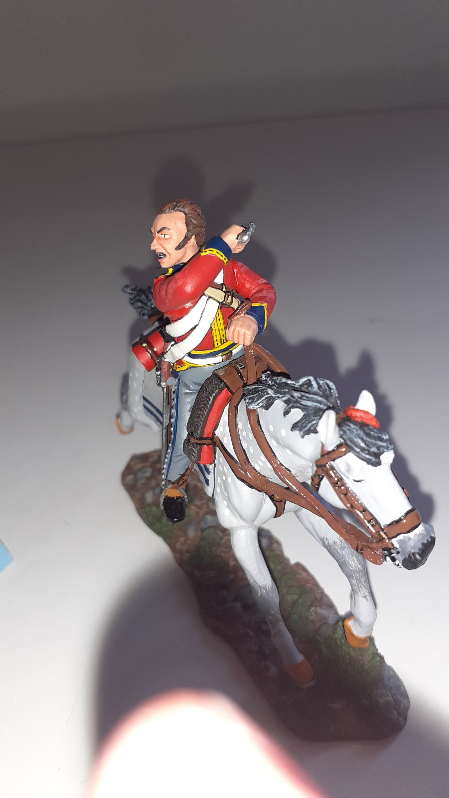 King and country Na86 Scots Greys Slashing 2006 Napoleonic Waterloo box S772