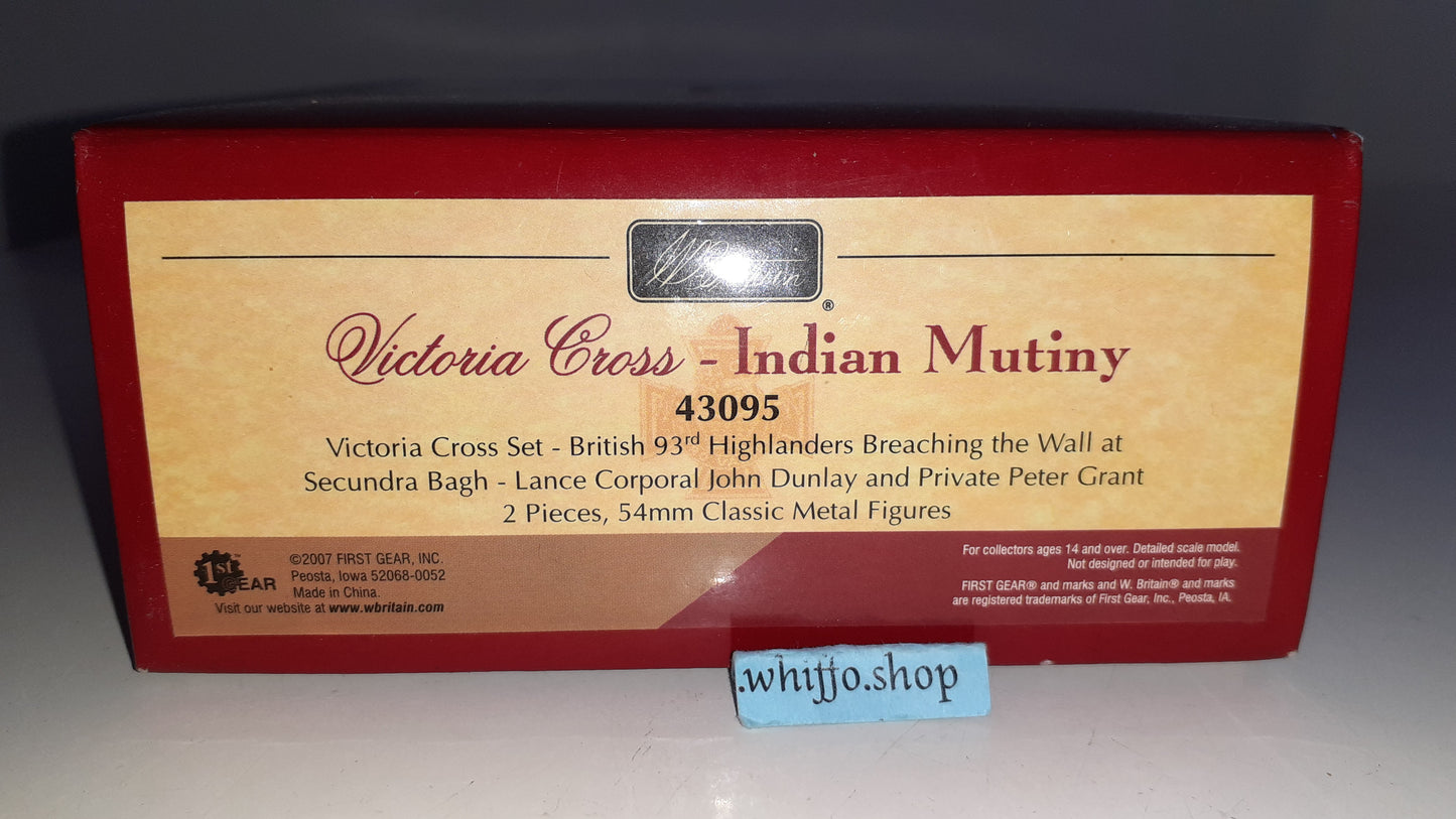 Britains 43095 Indian Mutiny Secundra Bagh 93rd Highlanders VC 2007 boxd S75