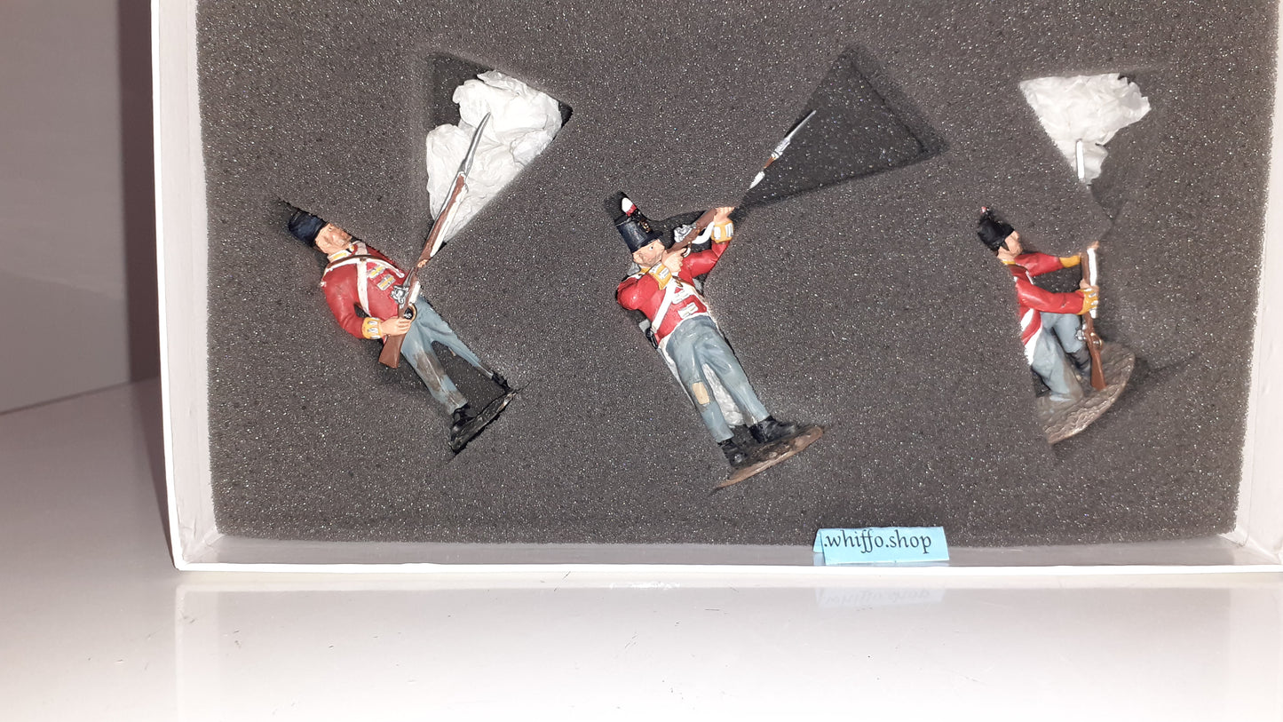 Britains 17258 2001 British 28th Foot Waterloo Napoleonic 1:32 metal boxed S8b for sale