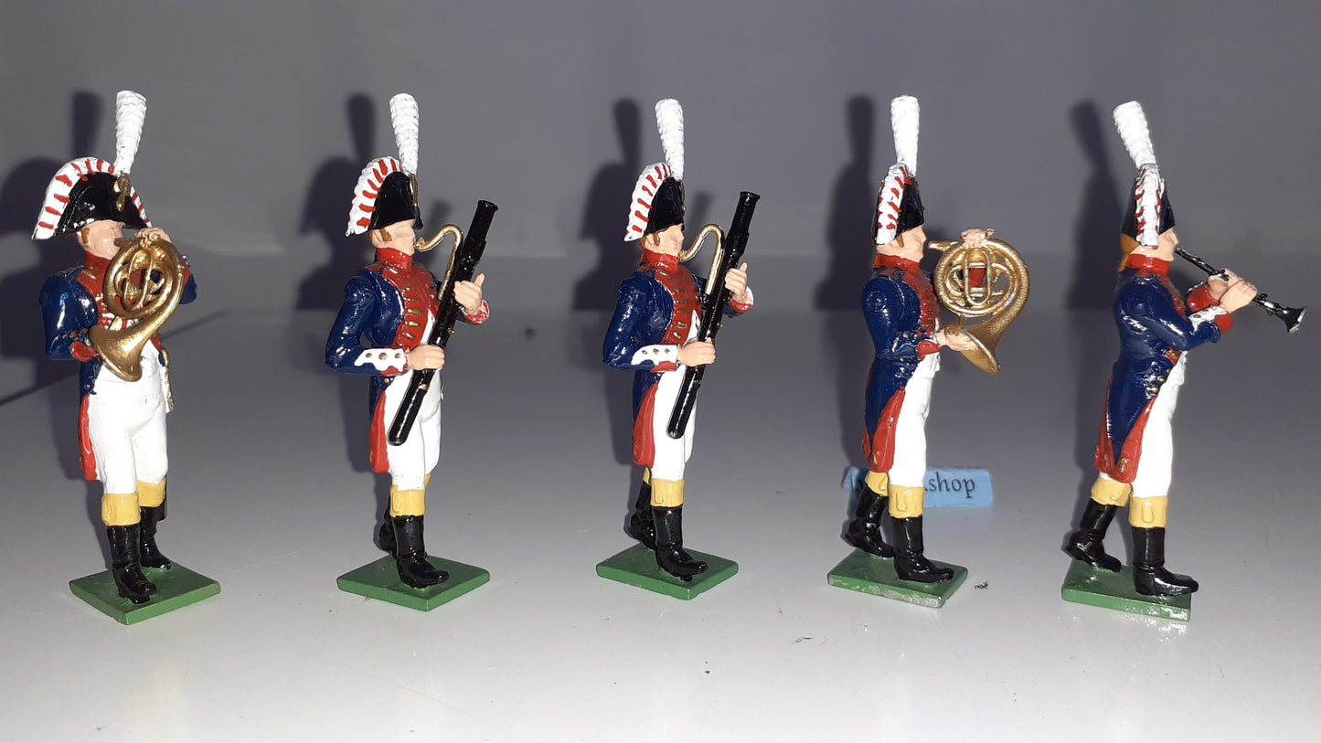 Tradition Of London Napoleonic French Band Britains Compatible x 1:32 S720