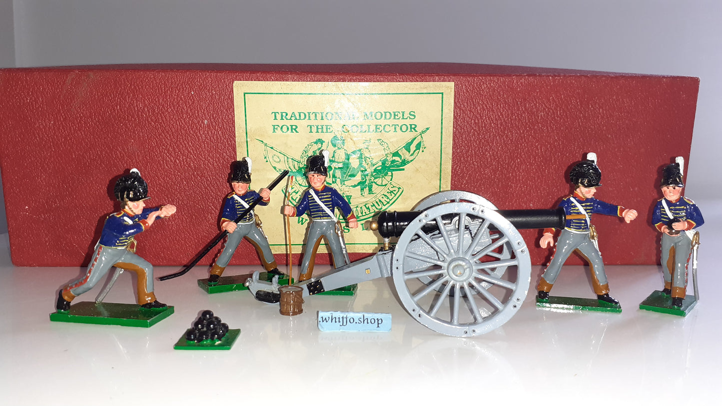 trophy miniatures 1991 Napoleonic Rha Rotal Horse Artillery Eq7 Eq59 1:32 s896