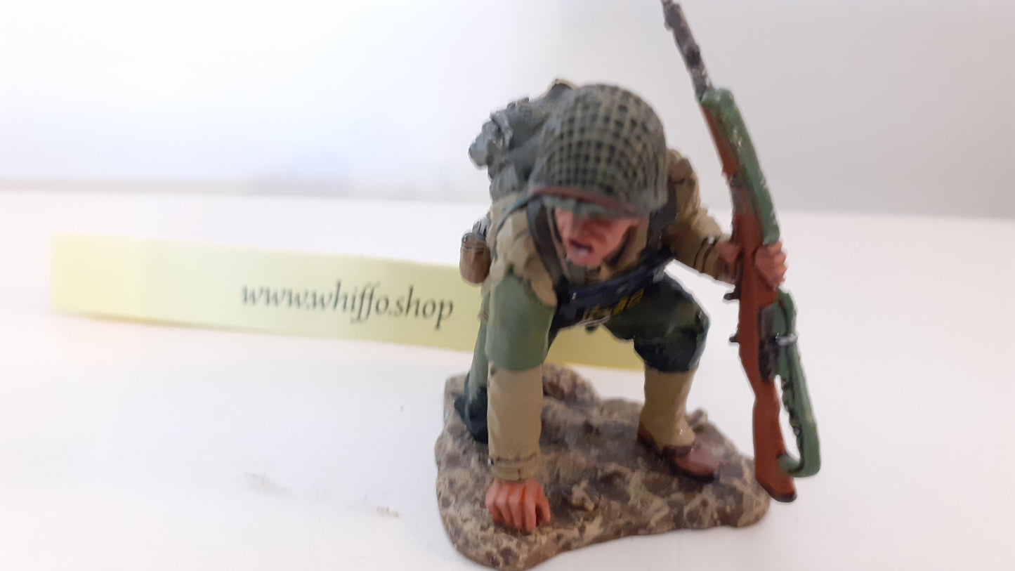 King and country Ww2 Dd Us army Crouching D-day no box 1:30 W15