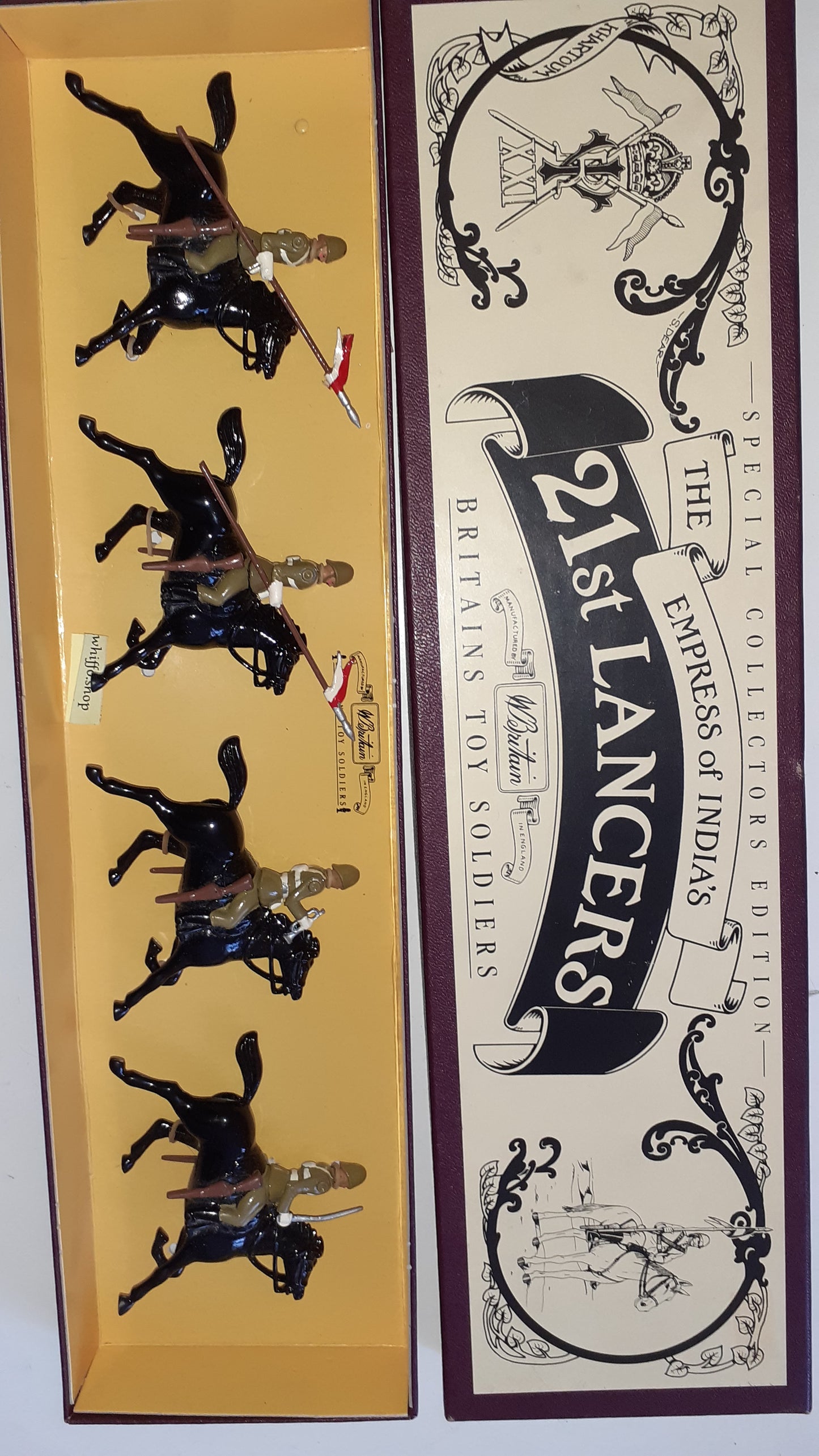 Britains 8807 21st Lancers Empress India 1990 boxed S716