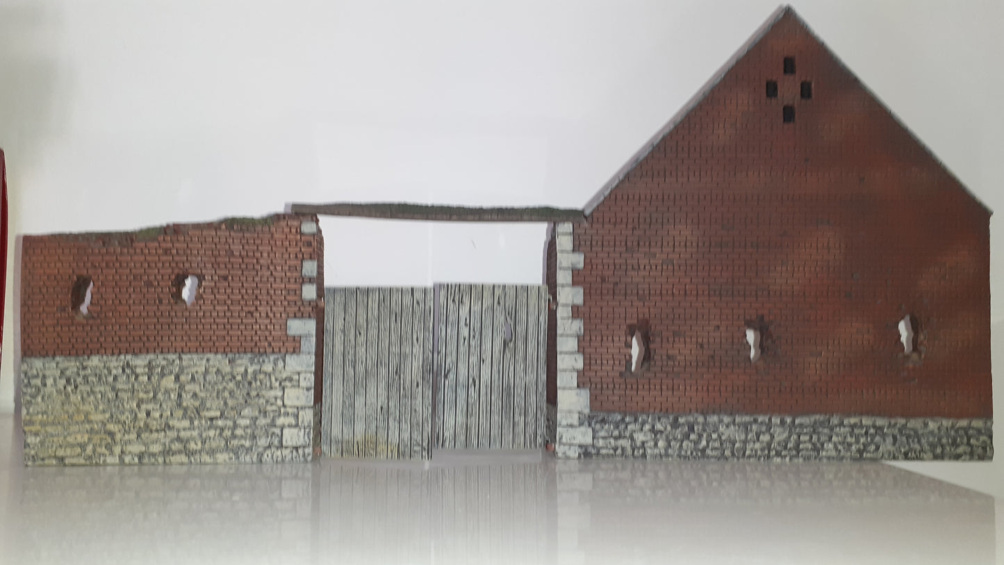 BRITAINS 17878 Waterloo Hougoumont North Gate Napoleonic 2007 1:32 S7