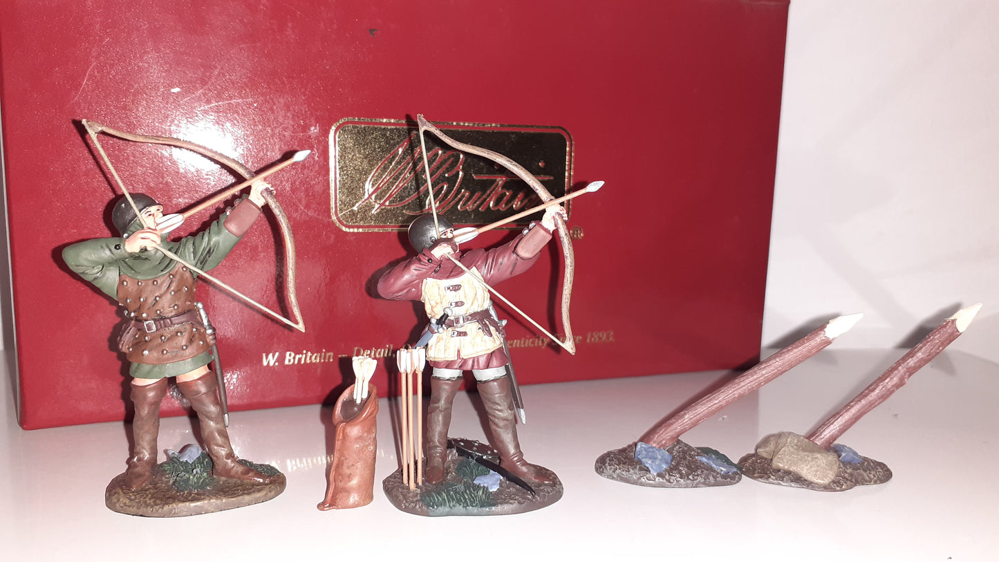 BRITAINS 17228 Knights Of Agincourt English Archers 2006 1:32 Wdb1