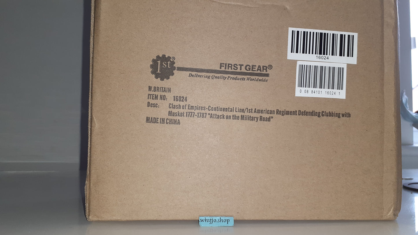 Britains Awi 16024 20145 Attack Continental Vs Native American metal boxd S630