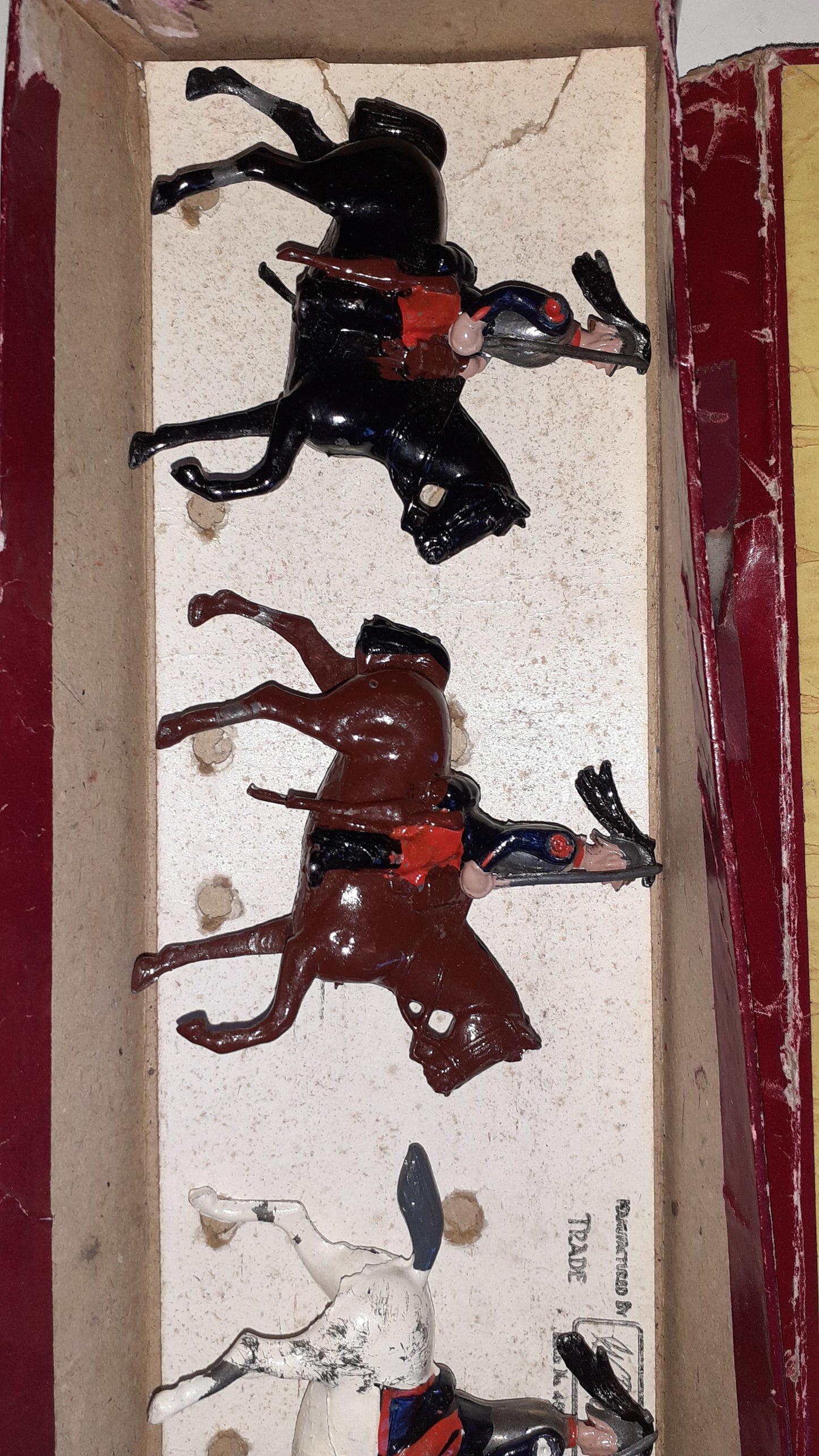Britains Set 138 French Cuirassiers boxed S7