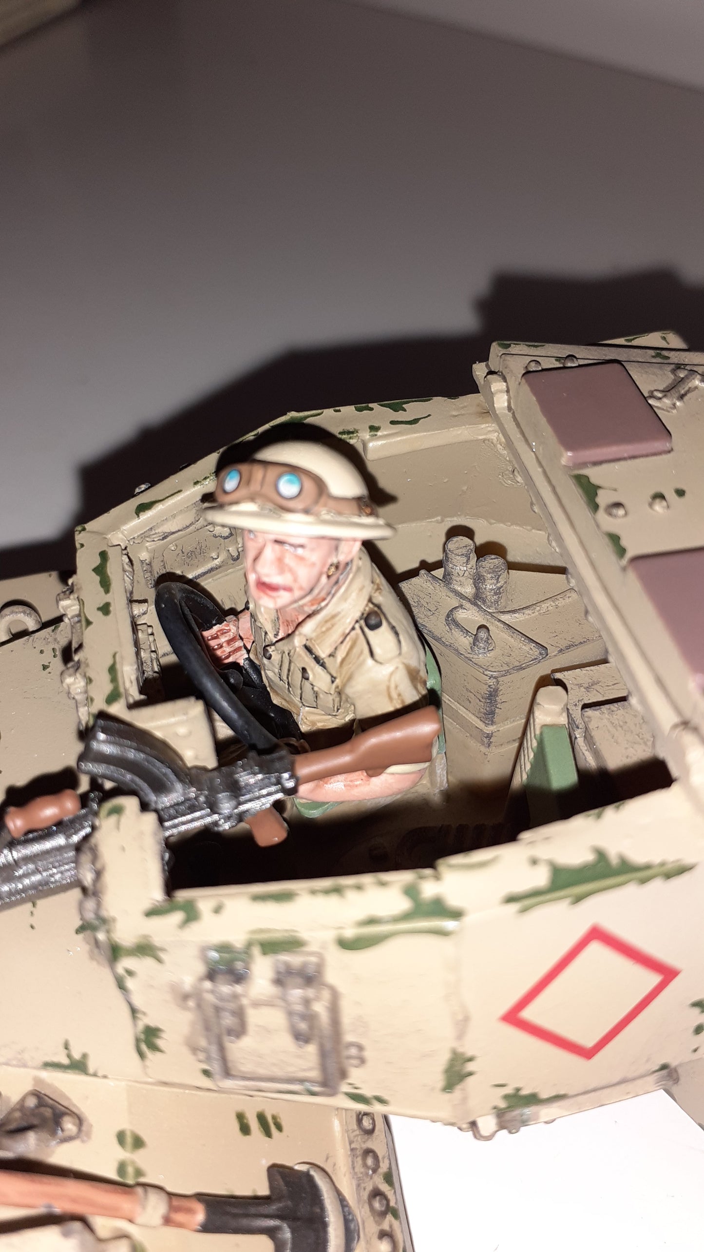 King and country ww2 Ea66 8th army Desert Dingo Daimler Tank boxed 2012 Wdb1