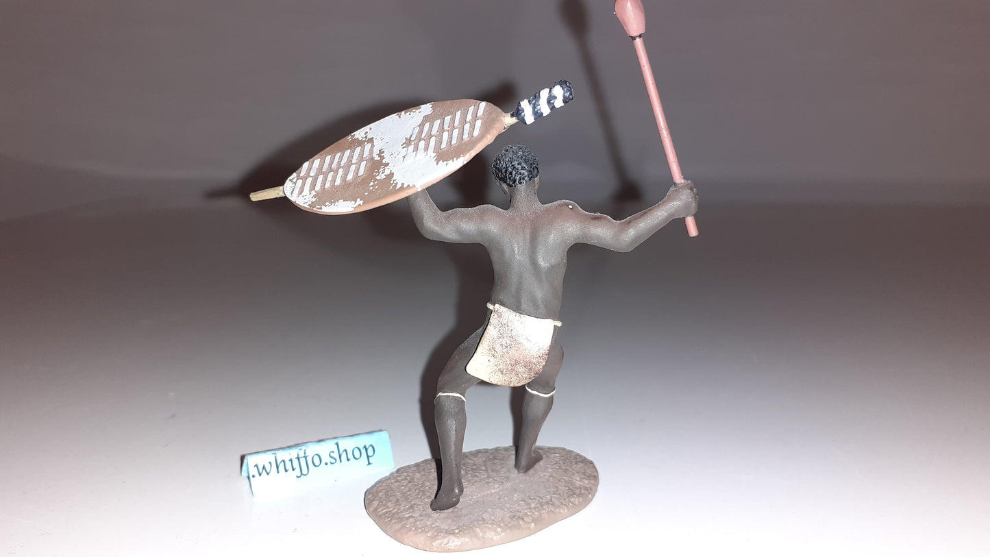 Britains 20159 Zulu wars 2008 1:32 metal knobkerrie Casualty Falling boxed b10