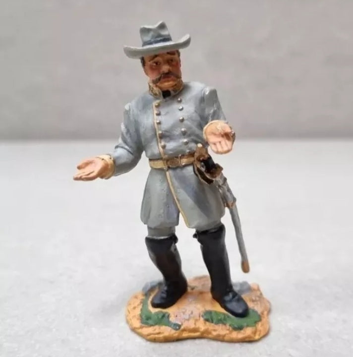 Britains 17464 2003 acw Confederate Crisis At Chickamauga Bragg Polk boxed S7