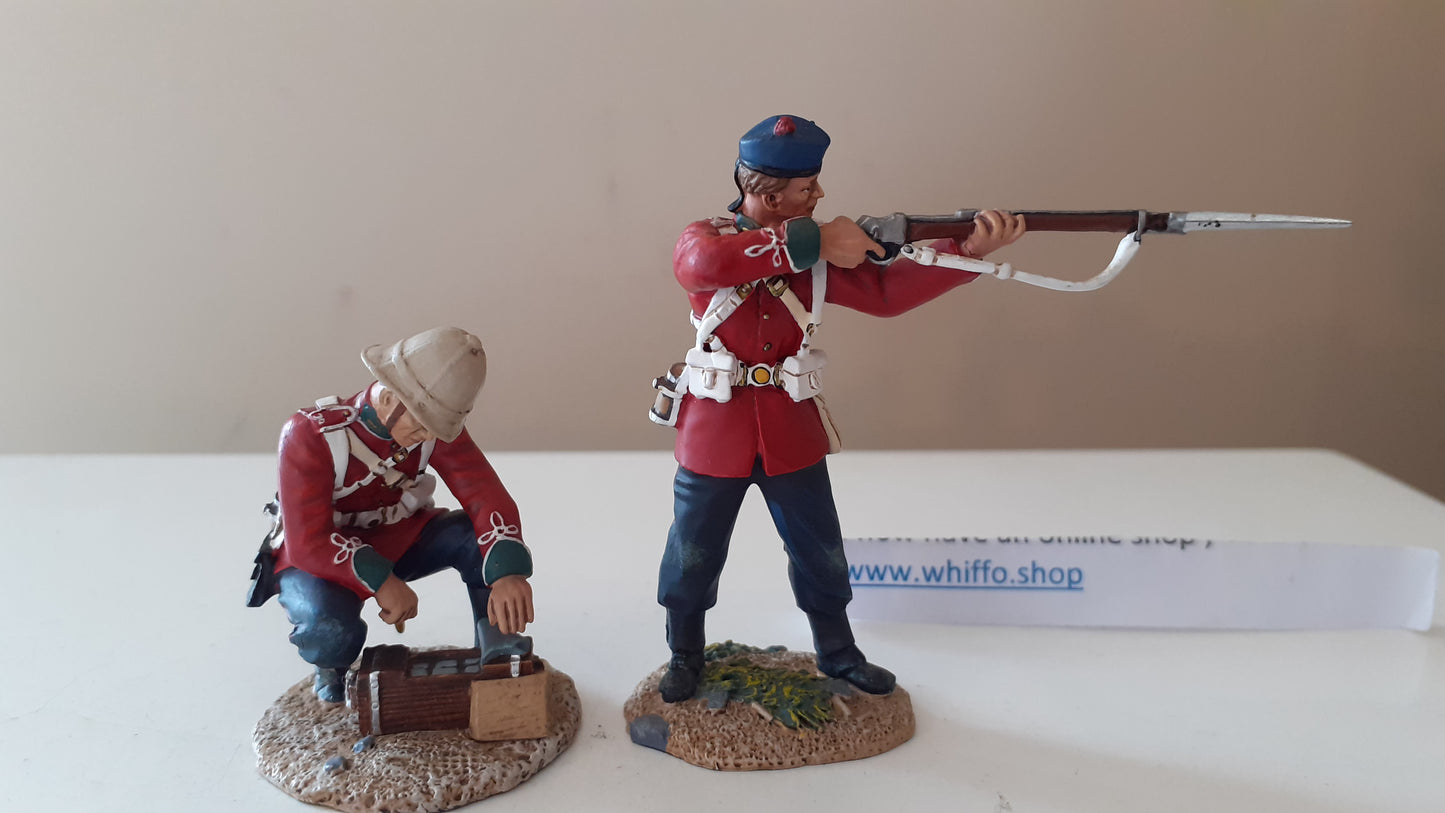 Britains 20155 Zulu wars 24th foot 1:32 metal More Ammo boxed s3 2015