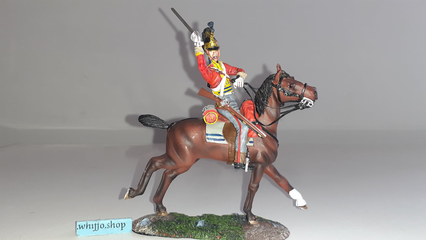 Britains 36063 Waterloo Napoleonic 1st Dragoons 600 Made 2011 1:32 S651