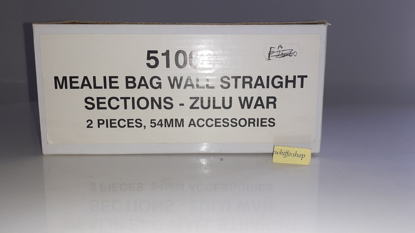 Britains 51002 Zulu wars 24th Foot Mealie Bag Walls 1:32 2008 boxed S1