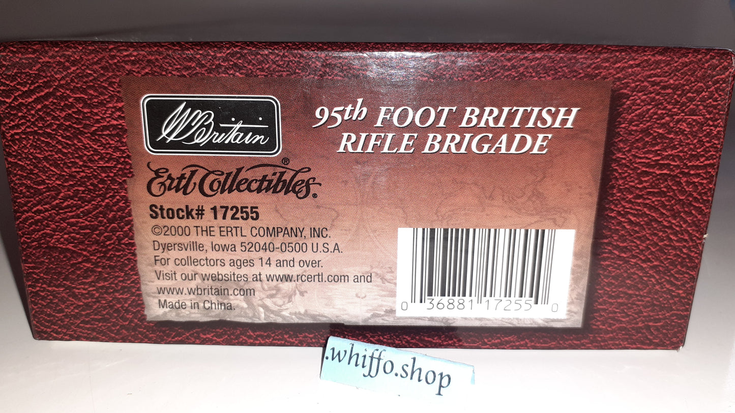 Britains 17255 2001 British 95th Rifles Waterloo Napoleonic 1:32 metal boxd S8b for sale