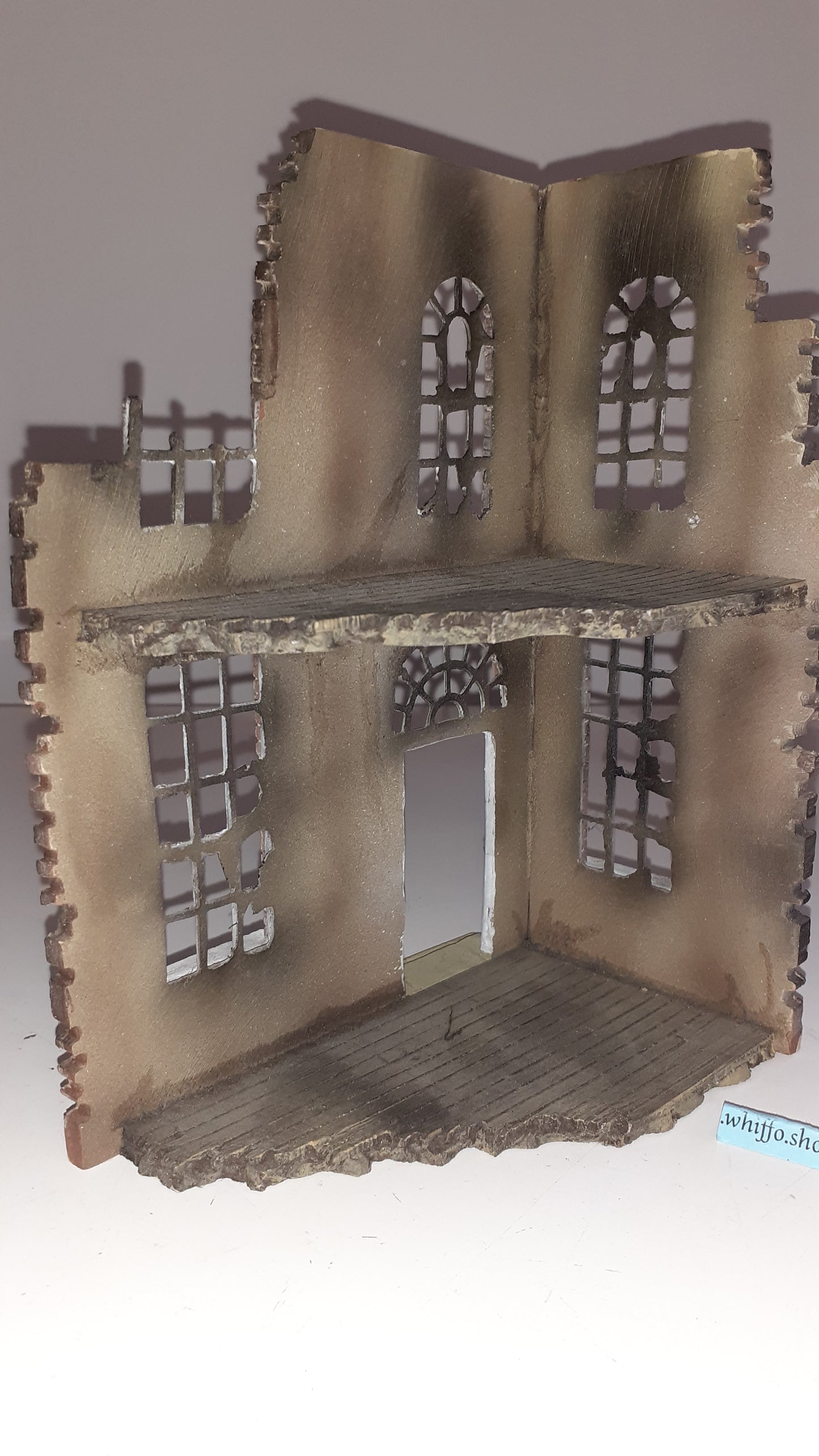 Jg Miniatures Town House Ruin Ww1 Ww2 M5 No box 1:30 Wb