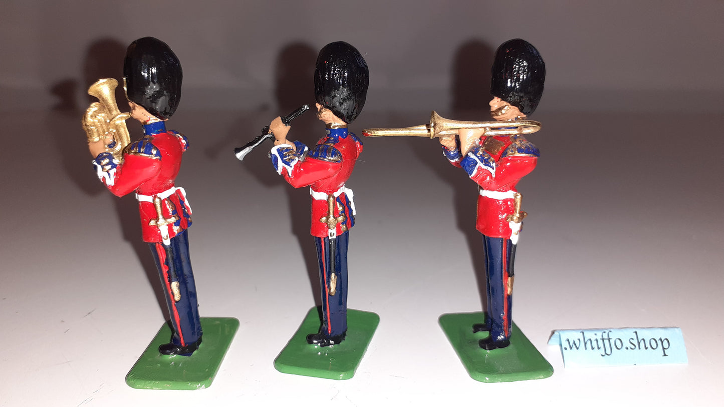 Britains 5994 Queen Victoria Scots Guards Brass band 1:32 metal boxed Set B S8 for sale